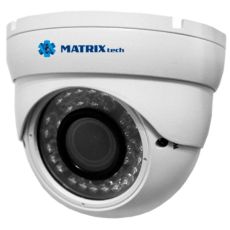 IP камера видеонаблюдения MATRIXtech MT-DM2.0IP30VSG белый 2,8-12 мм