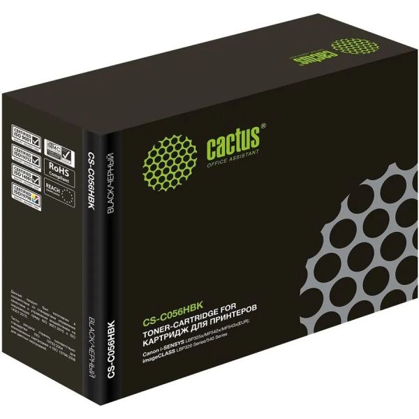 Картридж для принтера и МФУ Cactus CS-C056HBK черный, [cs-c056hbk]